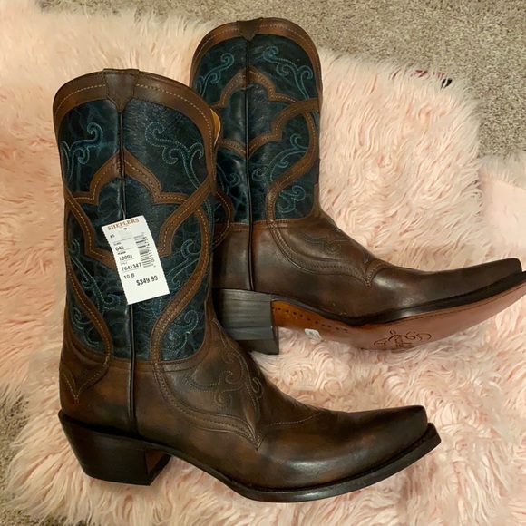 Shoes - Lucchese Mid Shaft Cowgirl Boots